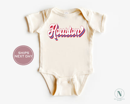 Houston Football Shirt, Retro Houston Football Shirt, Vintage Houston Women Shirt, Houston Texas Toddler Shirt