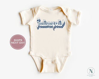 Indianapolis Football Shirt, Retro Indianapolis Football Shirt, Vintage Indianapolis Women Shirt, Indianapolis Toddler Shirt