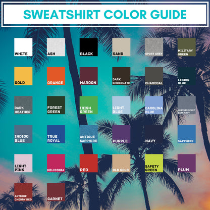 Retro Make Heaven Crowded Sweatshirt, Christian Gift, Bible Verse, Jesus Love Sweatshirt, Faith Sweatshirt, Religious Sweatshirt 1