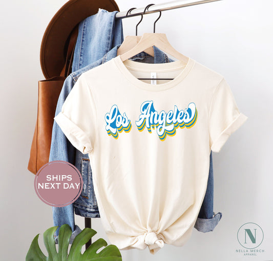 Los Angeles Football Shirt, Vintage Los Angeles Football Shirt, Retro Los Angeles Football Women Shirt, Los Angeles Football Toddler Shirt