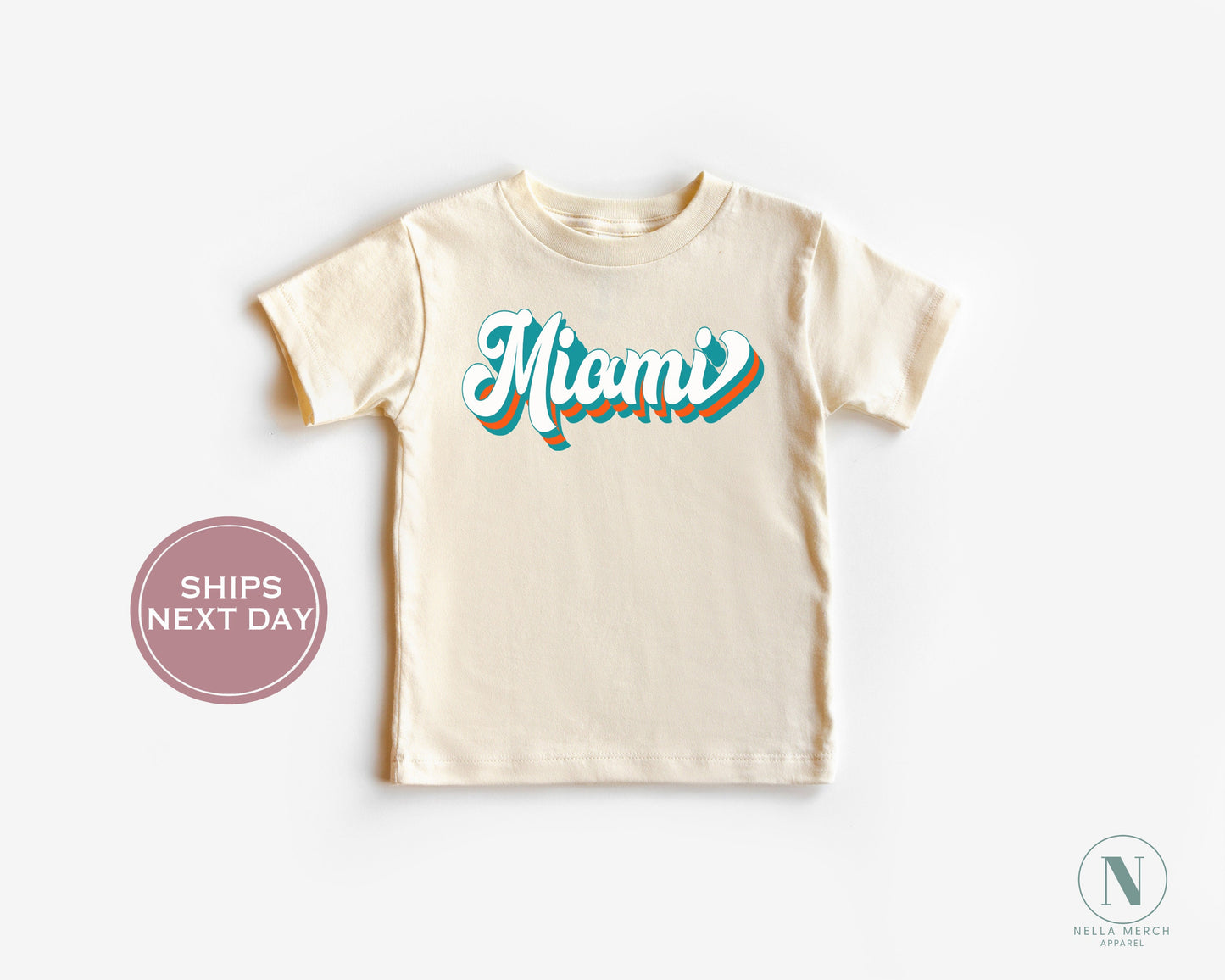 Miami Football Shirt, Vintage Miami Football Shirt, Retro Miami Football Women Shirt, Miami Florida Football Toddler Shirt