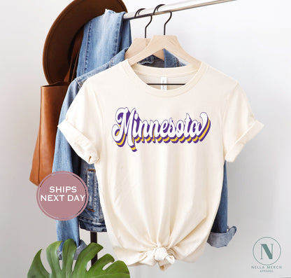 Minnesota Football Shirt, Vintage Minnesota Football Shirt, Retro Minnesota Football Women Shirt, Minnesota Twin Cities Football Shirt