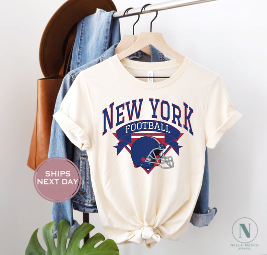 New York Football Shirt, Vintage New York Football Shirt, Retro New York Football Women Shirt, New York Football Toddler Shirt