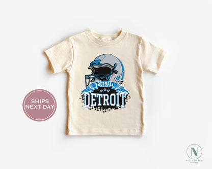 Retro Detroit Football Shirt, Vintage Detroit Football Shirt, Detroit Football Women Shirt, Detroit Michigan Football Toddler Shirt