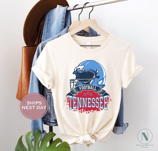 Retro Tennessee Football Shirt, Vintage Tennessee Football Shirt, Tennessee Football Women Shirt, Tennessee Football Toddler Shirt