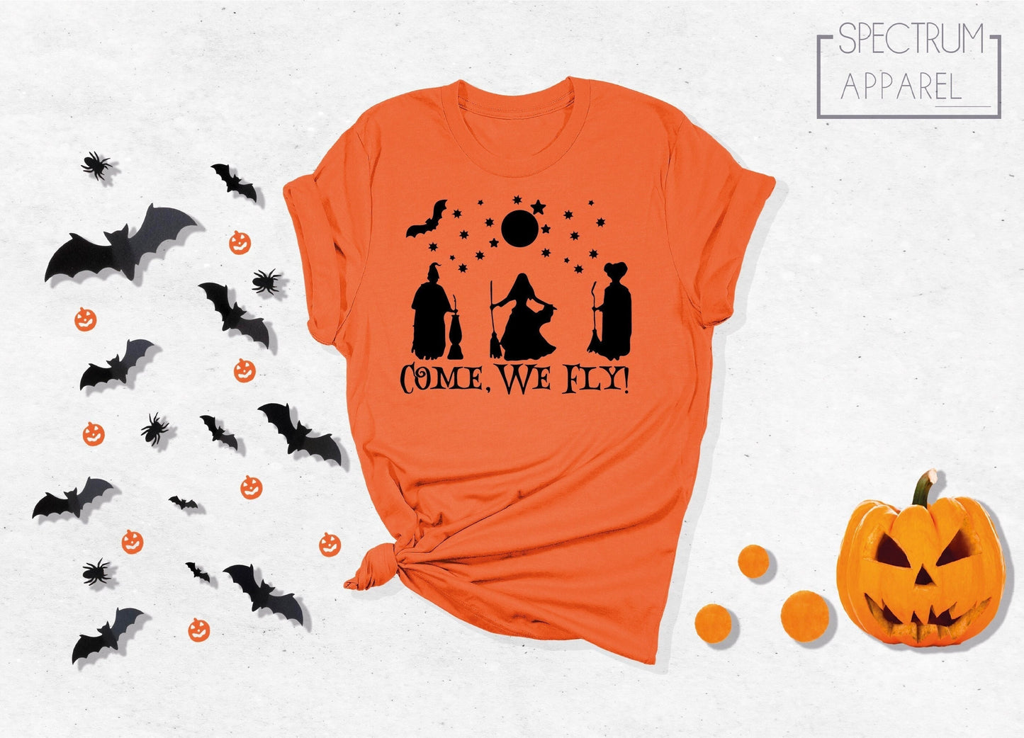 Come We Fly Shirt, Halloween Costume, Halloween Party Shirt, Witch Shirt, Witch Costume, Witch Outfit, Halloween Shirt, We Fly Tonight Shirt