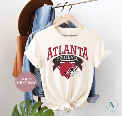 Retro Atlanta Football Shirt, Vintage Atlanta Football Shirt, Atlanta Football Women Shirt, Atlanta Football Toddler Shirt