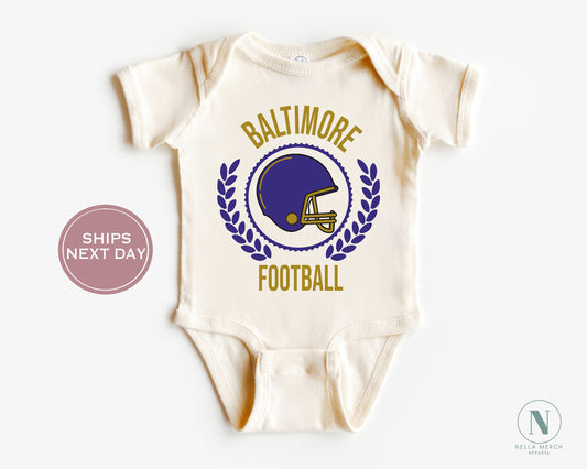 Retro Baltimore Football Shirt, Vintage Baltimore Football Shirt, Baltimore Football Women Shirt, Baltimore Football Toddler Shirt
