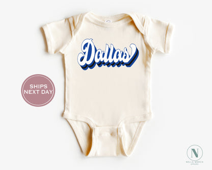 Dallas Football Shirt, Retro Dallas Football Shirt, Vintage Dallas Women Shirt, Dallas Toddler Shirt