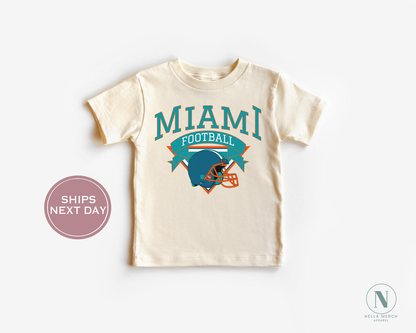 Miami Football Shirt, Vintage Miami Football Shirt, Retro Miami Football Women Shirt, Miami Florida Football Toddler Shirt