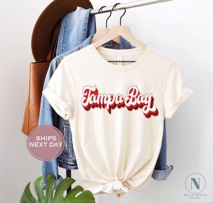 Retro Tampa Bay Football Shirt, Vintage Tampa Bay Football Shirt, Tampa Bay Football Women Shirt, Tampa Bay Football Toddler Shirt