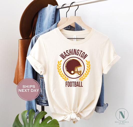 Retro Washington Football Shirt, Vintage Washington Football Shirt, Washington Football Women Shirt, Washington Football Toddler Shirt