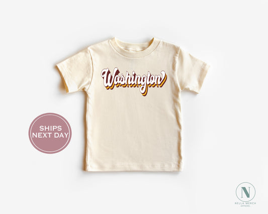 Retro Washington Football Shirt, Vintage Washington Football Shirt, Washington Football Women Shirt, Washington Football Toddler Shirt
