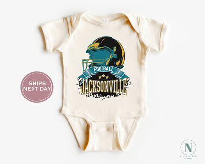Jacksonville Football Shirt, Retro Jacksonville Football Shirt, Vintage Jacksonville Women Shirt, Jacksonville Florida Toddler Shirt