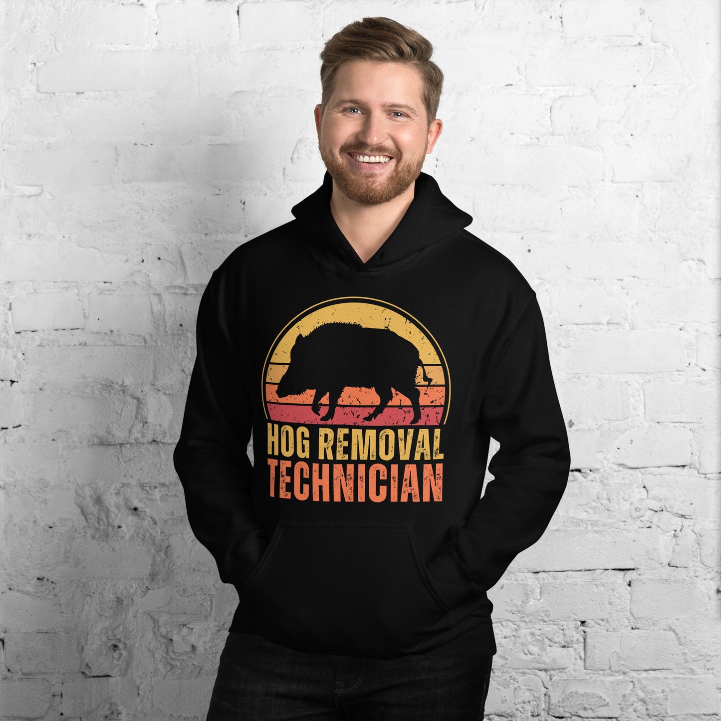 Hog Hunting hoodie, Hog Removal Technician, boar hunting, hunting gift for men, Gifts for Boar Lover, boar hoodie