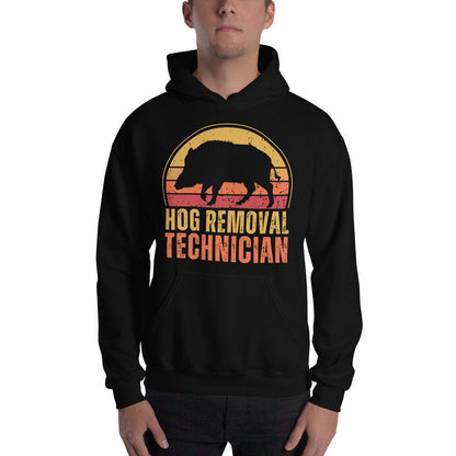 Hog Hunting hoodie, Hog Removal Technician, boar hunting, hunting gift for men, Gifts for Boar Lover, boar hoodie