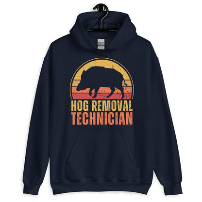 Hog Hunting hoodie, Hog Removal Technician, boar hunting, hunting gift for men, Gifts for Boar Lover, boar hoodie