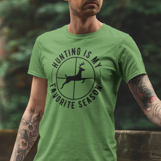 Hunting shirt, Hunting is My Favorite Season, gift for hunting , hunting dad gift, deer hunting shirt