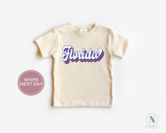 Retro Florida Football Shirt, Vintage Florida Football Shirt, College Football Women Shirt, Florida Football Toddler Shirt