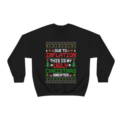 Funny Ugly Christmas Women Plus Size Christmas Sweatshirt Holiday Pajamas Christmas Gifts 2022 Crew Neck Sweatshirt Holiday Apparel