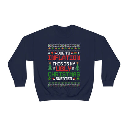 Funny Ugly Christmas Women Plus Size Christmas Sweatshirt Holiday Pajamas Christmas Gifts 2022 Crew Neck Sweatshirt Holiday Apparel