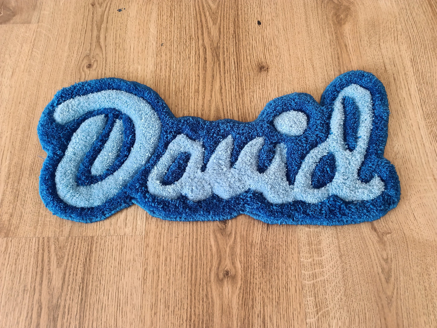 Custom Name Handmade Tufted Rug, Personalized Unique Gift for Best Friend Birthday