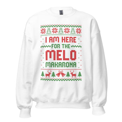 Greek Ugly Christmas Sweatshirt, Ugly Christmas Greek Melomakarona , Greek Ugly Sweatshirt, Greek Holiday Gift, Greek Christmas Gift