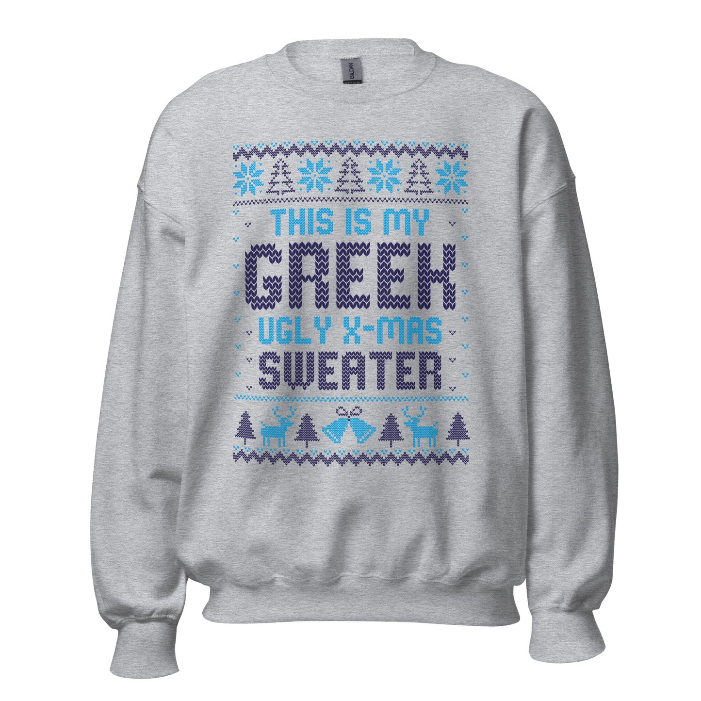 Greek Ugly Christmas Sweatshirt, Greek Ugly Christmas , Unisex Greek Ugly Sweatshirt, Funny Greek Holiday Gift, Greek Christmas Gift