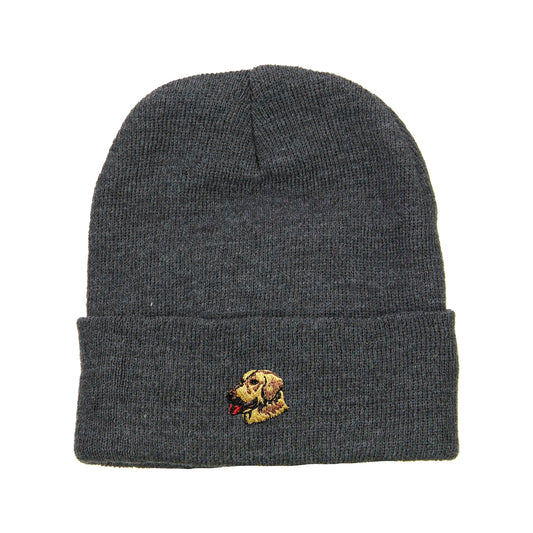 Golden Retriever Embroidered Beanie Dog Beanie Winter Beanie