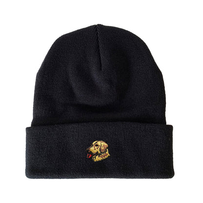 Golden Retriever Embroidered Beanie Dog Beanie Winter Beanie