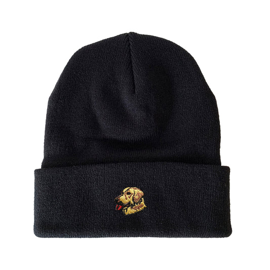 Golden Retriever Embroidered Beanie Dog Beanie Winter Beanie
