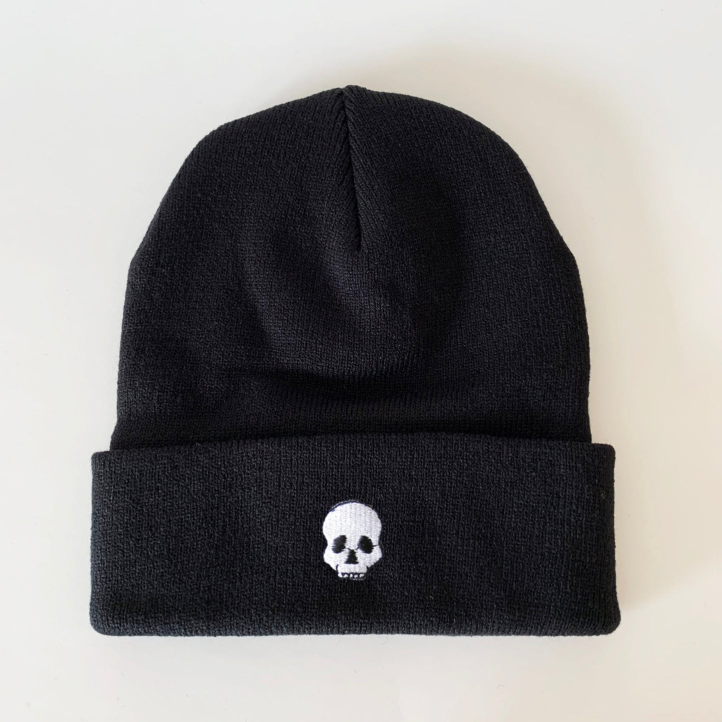 Skull Halloween Embroidered Beanie Halloween Winter Hat