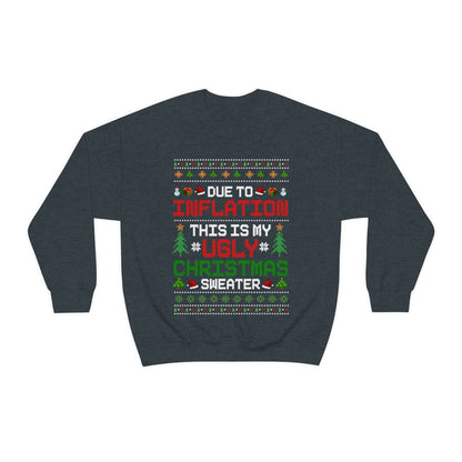 Funny Ugly Christmas Women Plus Size Christmas Sweatshirt Holiday Pajamas Christmas Gifts 2022 Crew Neck Sweatshirt Holiday Apparel