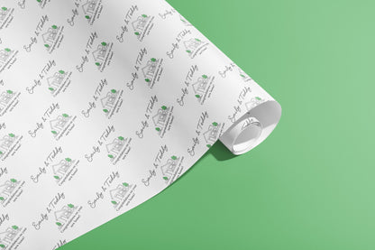 Personalised Gift Wrap, Names, Wrapping Paper, New Home, Hearts, Customised, House, Party, Moving, Couples, Valentines, Anniversary