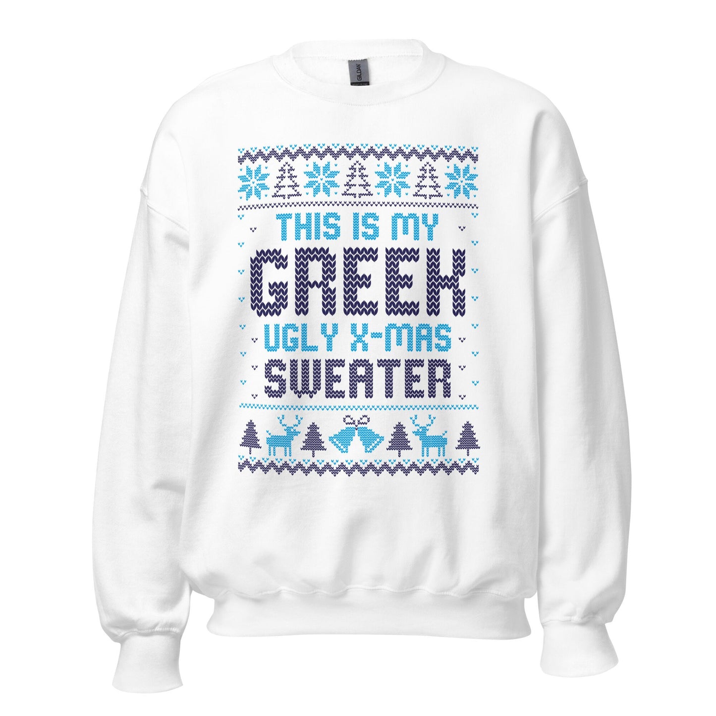 Greek Ugly Christmas Sweatshirt, Greek Ugly Christmas , Unisex Greek Ugly Sweatshirt, Funny Greek Holiday Gift, Greek Christmas Gift