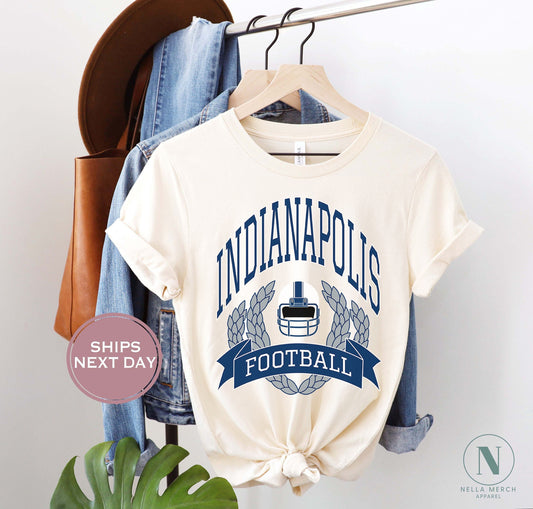 Indianapolis Football Shirt, Retro Indianapolis Football Shirt, Vintage Indianapolis Women Shirt, Indianapolis Toddler Shirt