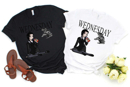 Wednesday  T-shirt, Wednesday Addams Shirt, Wednesday Addams Shirt, Wednesday  T-shirt, Wednesday Addams Shirt, Wednesday Serises T-shirt