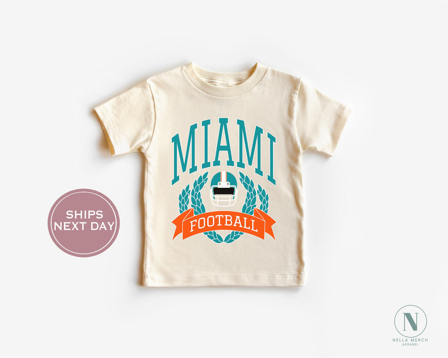 Miami Football Shirt, Vintage Miami Football Shirt, Retro Miami Football Women Shirt, Miami Florida Football Toddler Shirt