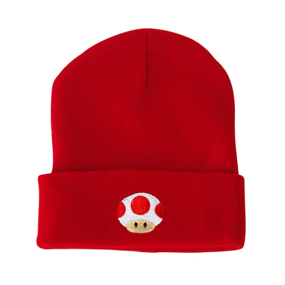 Toad Embroidered Beanie Halloween Beanie Winter Beanie