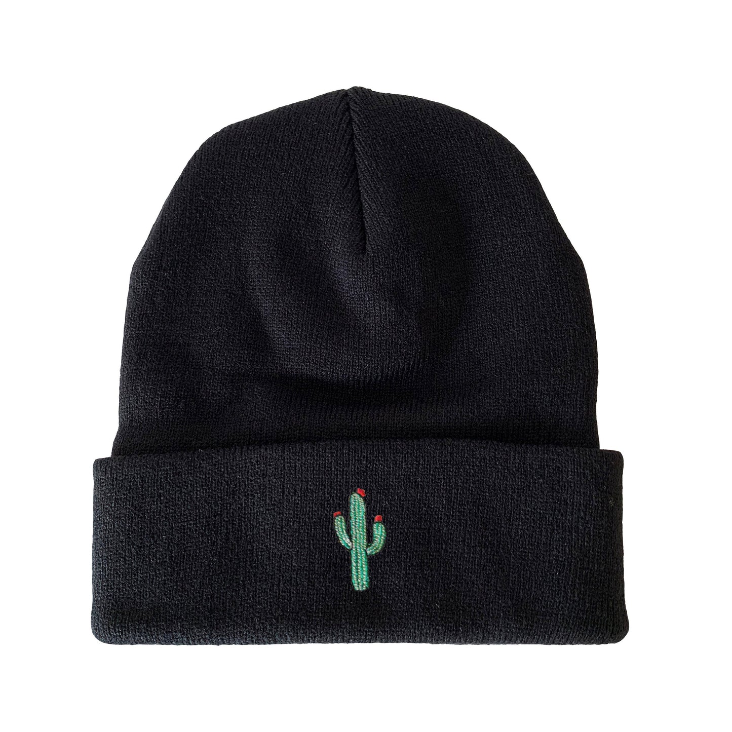 Cactus Embroidered Beanie Winter Hat