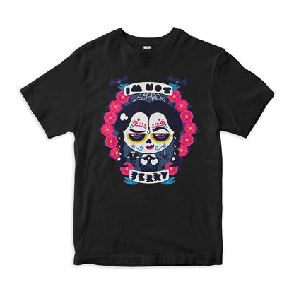 Wednesday Addams I'm Not Perky Mexican Art T-Shirt, The Addams Family Shirt, Men's Women's All Sizes (WED-45651)