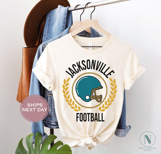 Jacksonville Football Shirt, Retro Jacksonville Football Shirt, Vintage Jacksonville Women Shirt, Jacksonville Florida Toddler Shirt