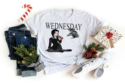 Wednesday  T-shirt, Wednesday Addams Shirt, Wednesday Addams Shirt, Wednesday  T-shirt, Wednesday Addams Shirt, Wednesday Serises T-shirt