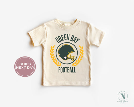 Green Bay Football Shirt, Retro Green Bay Football, Vintage Green Bay Football Shirt, Green Bay Women Shirt, Green Bay Toddler Shirt