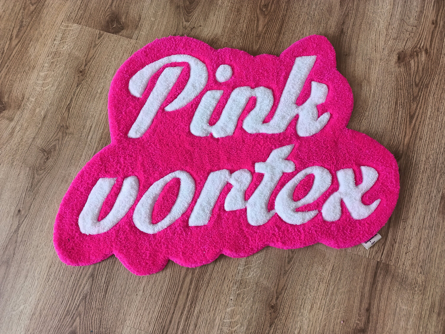 Pink Bella Style Custom Name for Girls Handmade Tufted Rug