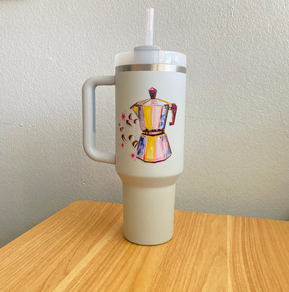 Cherry Tomatoes| Painted Illustration Clear Vinyl Sticker | 4.5" Decal Gardening Tomatoes