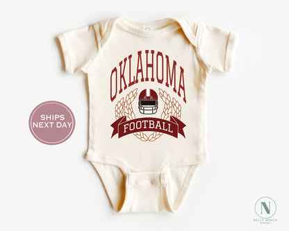 Retro Oklahoma Football Shirt, Vintage Oklahoma Football Tee, Tulsa Oklahoma T-Shirt, College Football Shirt