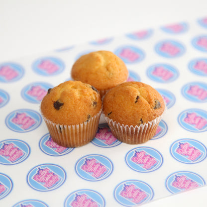 Personalised Vellum Paper, Packing Paper, Branded Packaging, Food safe, Your Logo Paper 112gsm, Small Business, Tissue paper, Recyclable Eco