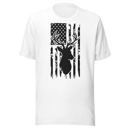 Deer American flag shirt, Hunting shirt, deer hunting shirt, hunting gifts for men, buck hunting shirt