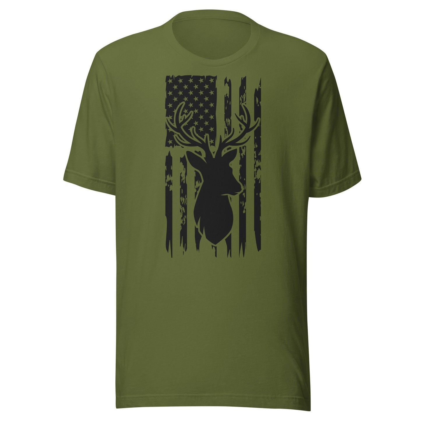 Deer American flag shirt, Hunting shirt, deer hunting shirt, hunting gifts for men, buck hunting shirt